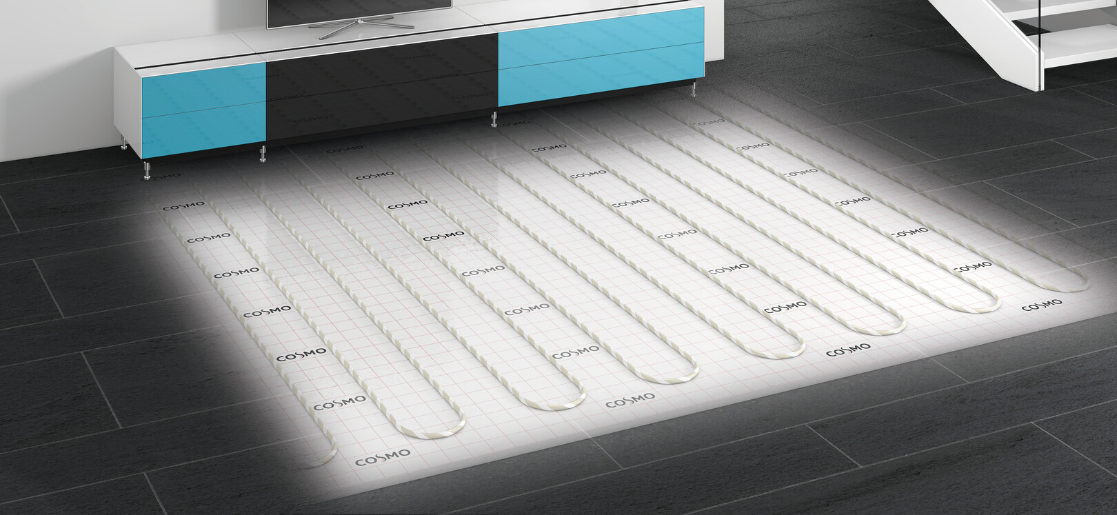 Wand- und Fußbodenheizung